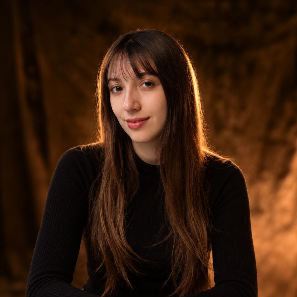 Azul Balvis, editora de video y motion de Moodz